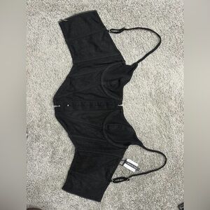 White Fox Boutique Black Mesh Tank Top